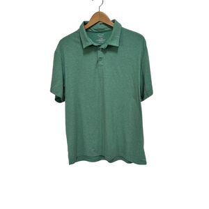 Members Mark Men's XL Green Short Sleeve Polo‎ Shirt Casual